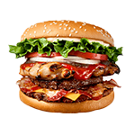 Angus Double Decker Burger  Regular 